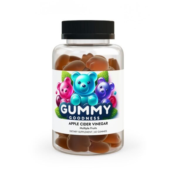 Apple Cider Vinegar Gummies (60 Gummies)