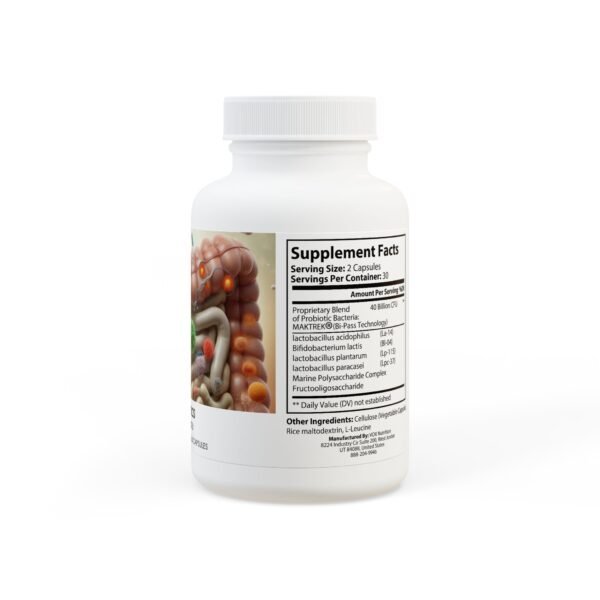 Probiotics Supplement (60 Capsules) - Image 3