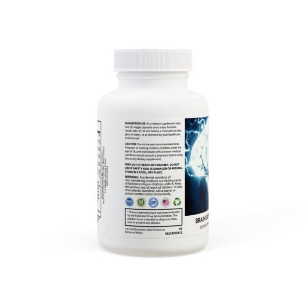 Brain Support Complex Supplement (60 Capsules) - Image 2