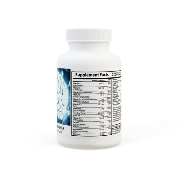 Brain Support Complex Supplement (60 Capsules) - Image 3