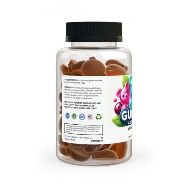 Apple Cider Vinegar Gummies (60 Gummies) - Image 2