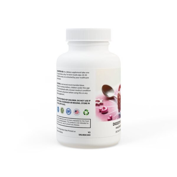 Digestive Enzyme Blend Supplement (60 Capsules) - Image 2